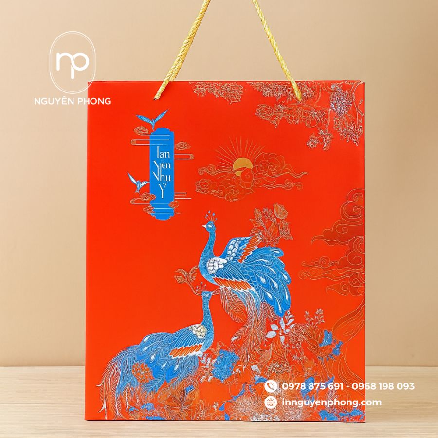 In túi giấy đựng quà tết tại TPHCM giá rẻ